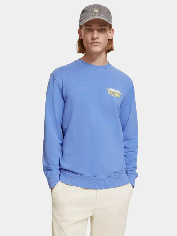 Boat artwork sweatshirt