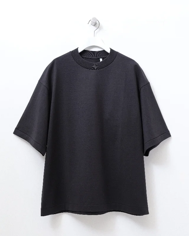 Mega Discount Suvin Supima Tube Halfsleeve Tee Heavy INK BLACK