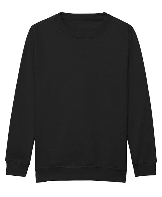 Special Discount Awdis Just Hoods Kids Awdis Sweatshirt - Jet Black