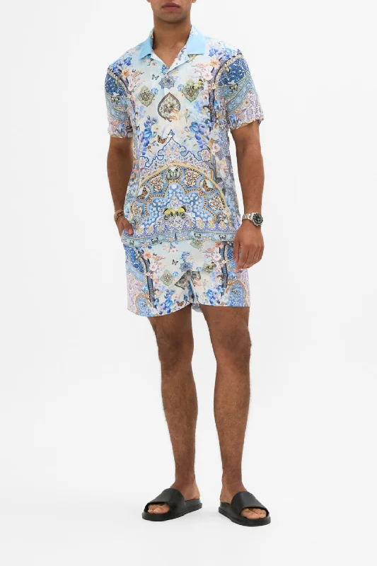 Weekend Offers That Impress SHORT SLEEVE CAMP COLLARED SHIRT AL MANIAL PALACE MEMOIRS