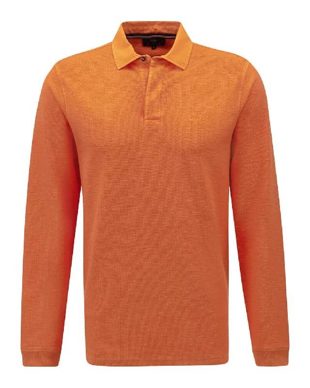 Fynch-Hatton Orange Garment Dye Rugger