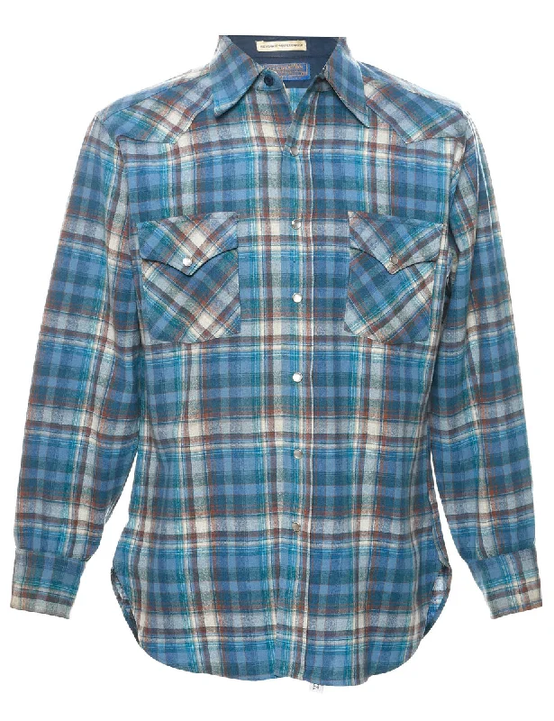 Early Bird Pendleton Plaid Shirt - M
