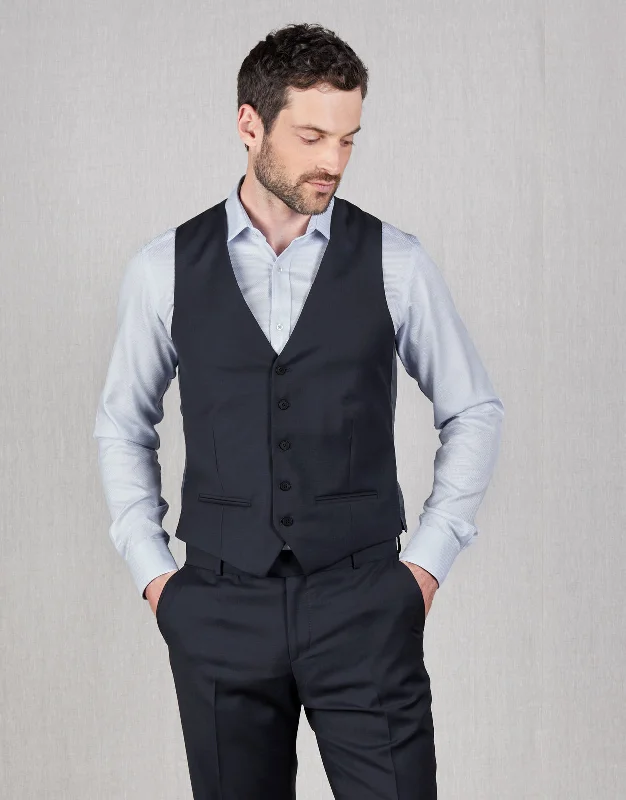 Weekend Discounts to Enjoy Churchill Navy Waistcoat