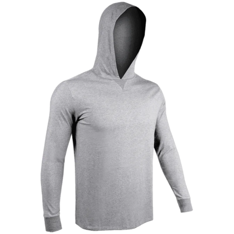 Epic Value 2UNDR Luxury LS Hooded Tee - GREY