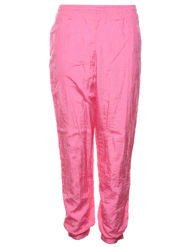 Extra Savings Pink 1980s Track Pants - W28 L30