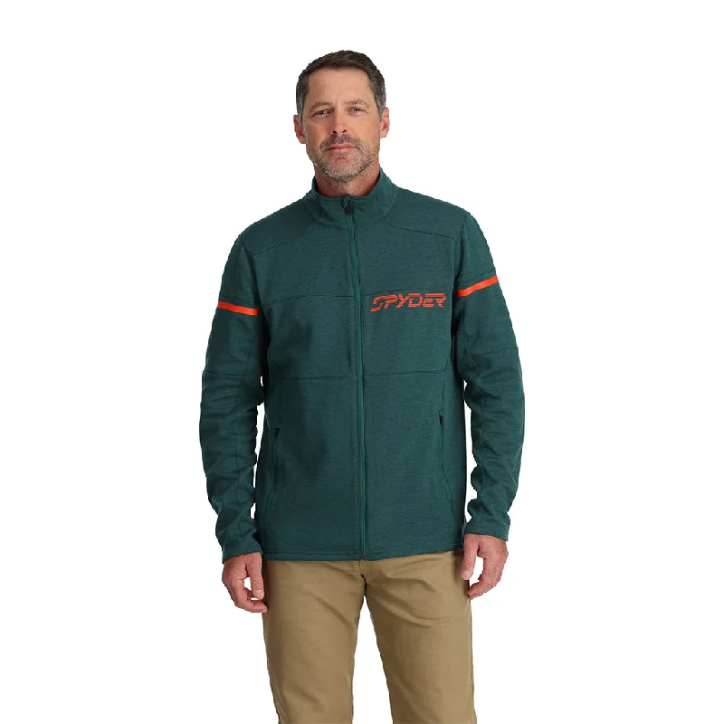 Mega Discount Mens Speed Fleece Full Zip - Cypress Green