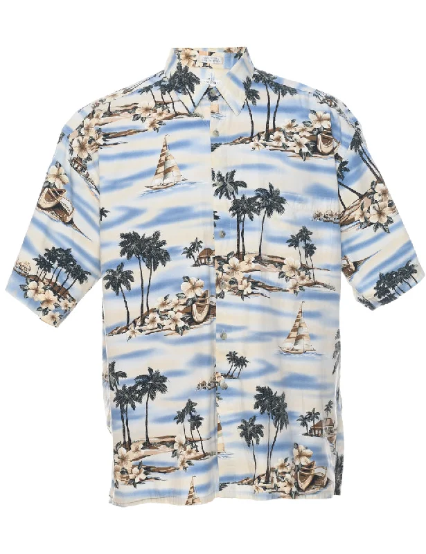 Super Savings Pierre Cardin Hawaiian Shirt - XL