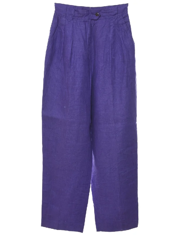 Weekend Bargains to Snag Purple Trousers - W26 L30