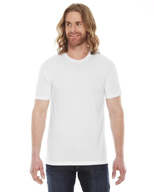 Shop Now American Apparel Unisex Poly-Cotton Short Sleeve Crewneck | White