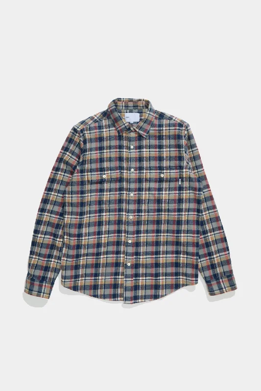 Can't Beat Classic Plaid Workshirt - Green Check
