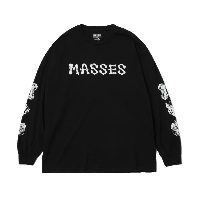 Savings Galore T-SHIRT L/S BONE LOGO