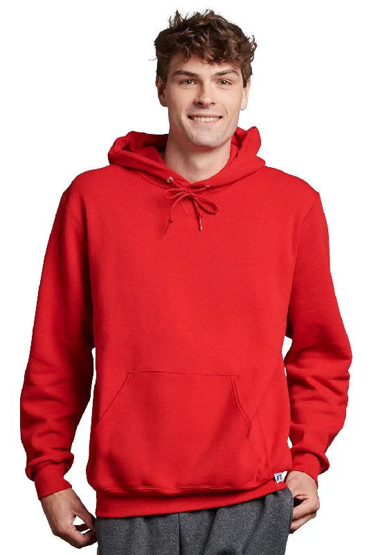 Weekend Savings Delight Russell Athletic Mens Dri-Power Moisture Wicking Hooded Sweatshirt Hoodie w/ Pouch Pocket - True Red Weekend Savings Delight Russell Athletic Mens Dri-Power Moisture Wicking Hooded Sweatshirt Hoodie w/ Pouch Pocket - True Red