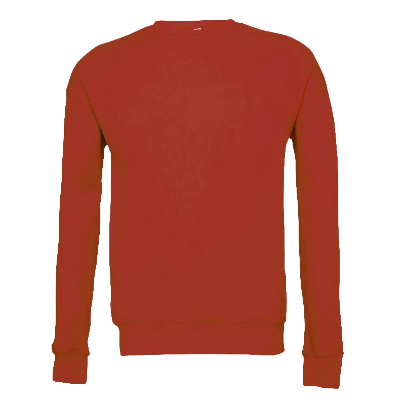 Weekend Offers That Excite Bella Canvas Unisex Drop Shoulder Fleece - Red