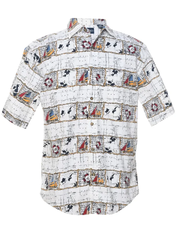 Shop the Weekend Away Puritan Hawaiian Shirt - S