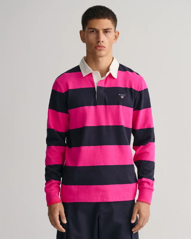 Flash Deal Gant Barstriped Heavy Rugger Hyper Pink