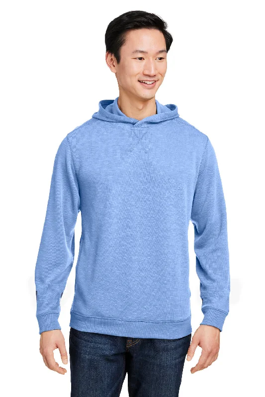 New Deal Nautica Mens Sun Surfer Supreme Hooded Sweatshirt Hoodie w/ Pockets - Vintage Mavi Blue