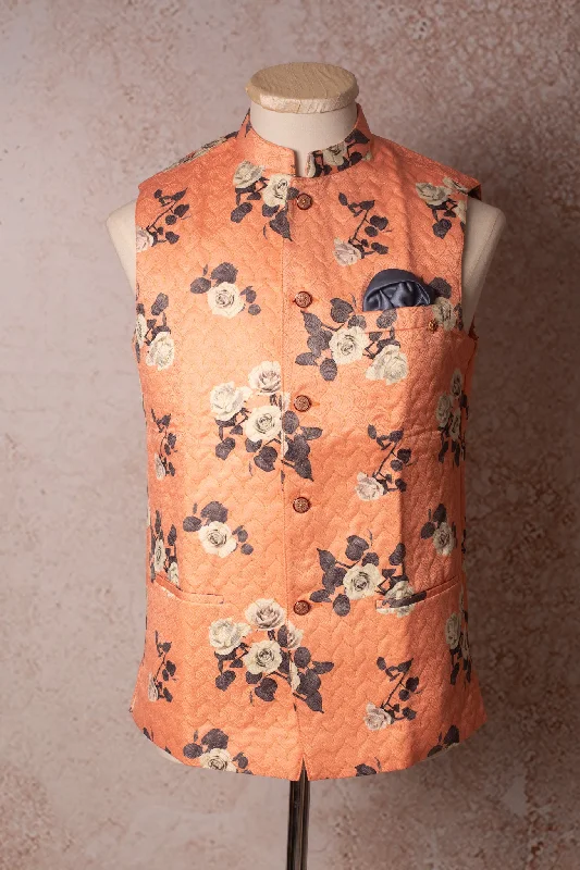 Special Offer Floral waistcoat E9S_1833