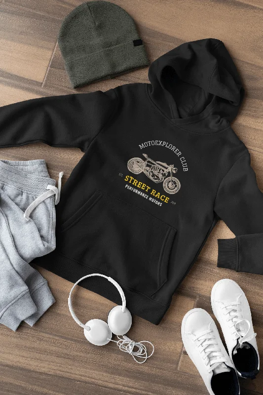Bonus Offer " STREET RACE "- MOTO EXPOLRERCLUB - WINTER HOODIES