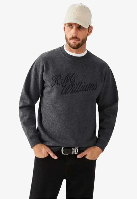 Weekend Offers That Impress R.M. Williams Mens Script Crew
