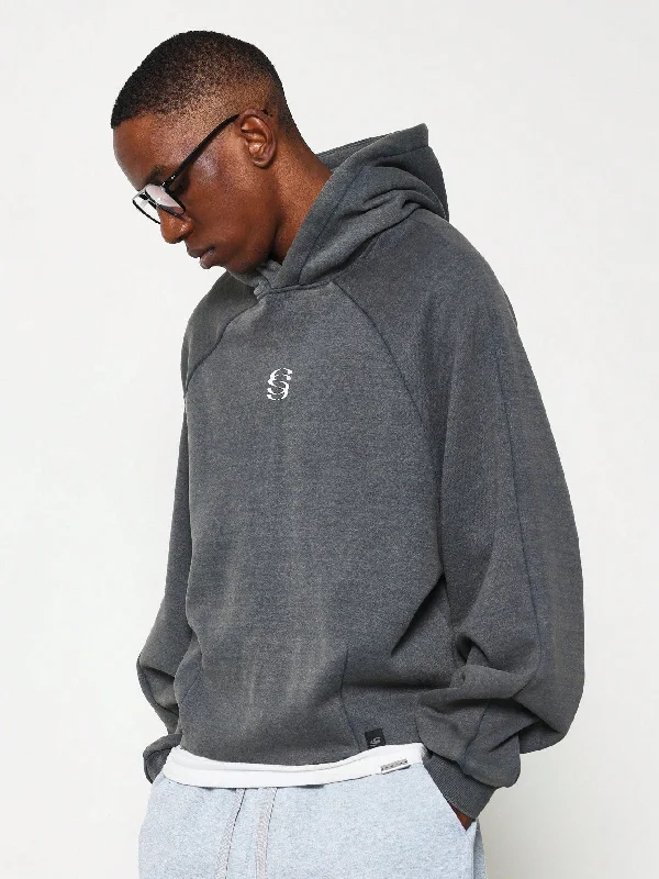 Crazy Savings Crop Overhead Hoodie With Small Graphic Print
