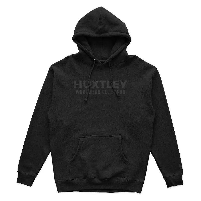 Weekend Bargains Just for You HX-717 Heavyweight Hoodie Blackout
