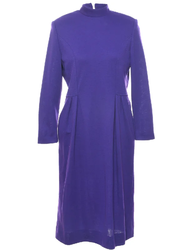 Weekend Offers That Please Purple Dress - M