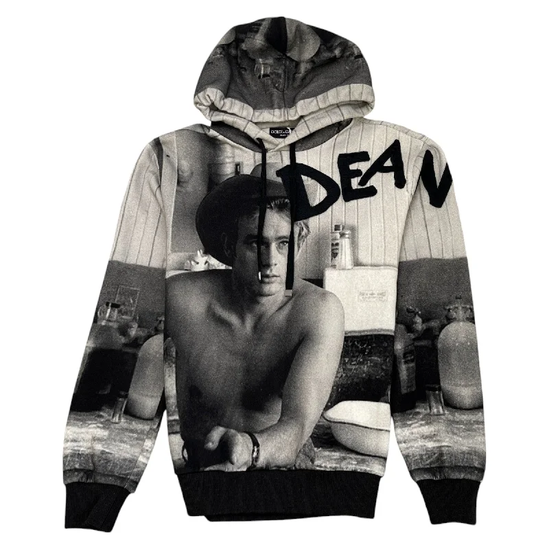 Weekend Savings Delight Men's James Dean Hoodie Grey Size IT 44 / UK XS