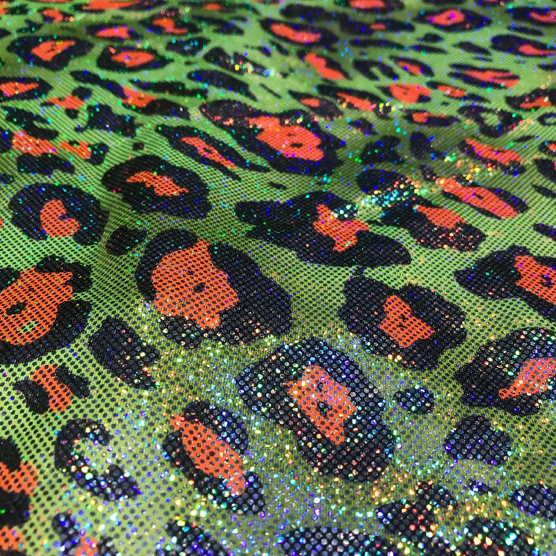 Green/Orange Leopard