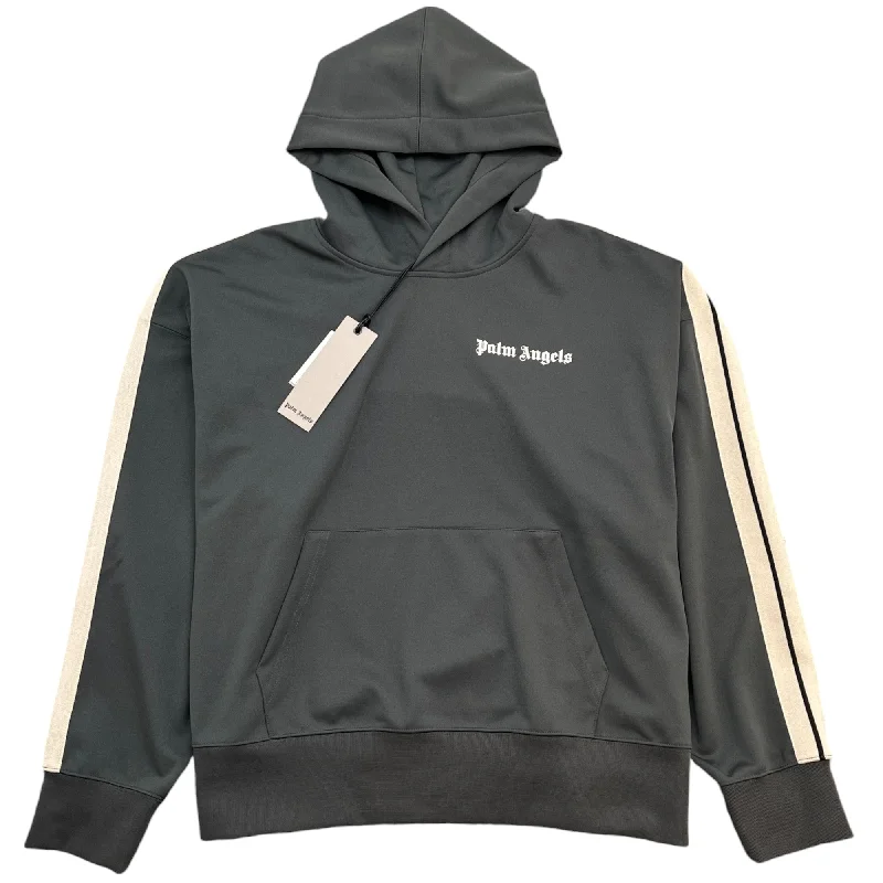 Time-Limited Offer Men's Track Logo Hoodie Grey Size XL