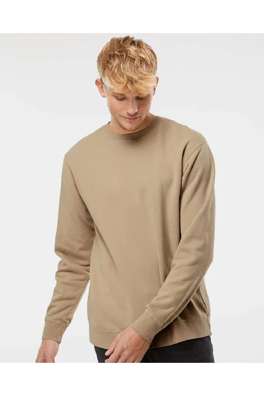 Weekend Offers That Dazzle Independent Trading Co. Mens Pigment Dyed Crewneck Sweatshirt - Sandstone Brown Weekend Offers That Dazzle Independent Trading Co. Mens Pigment Dyed Crewneck Sweatshirt - Sandstone Brown