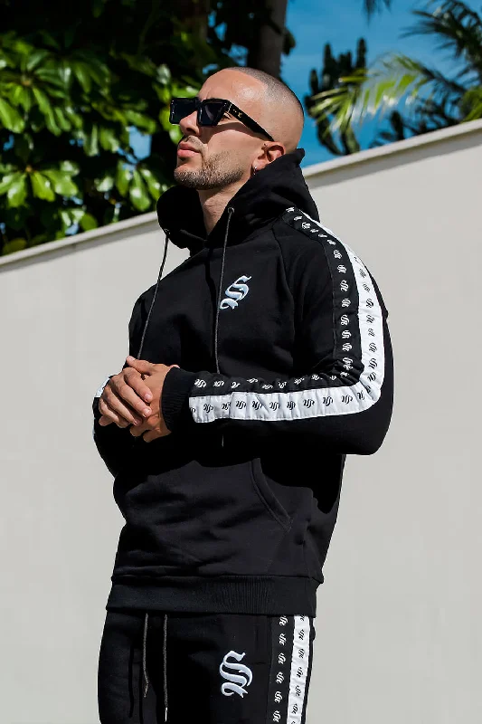 Unbeatable Deal Double Tape Hoodie - Black