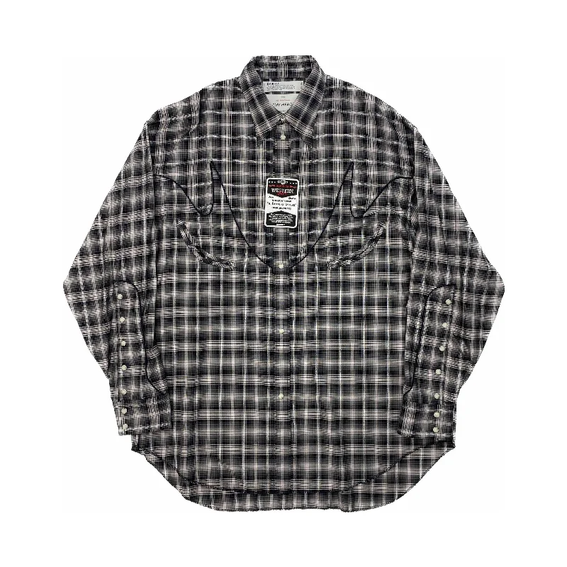 Big Savings Check Western Over Shirt