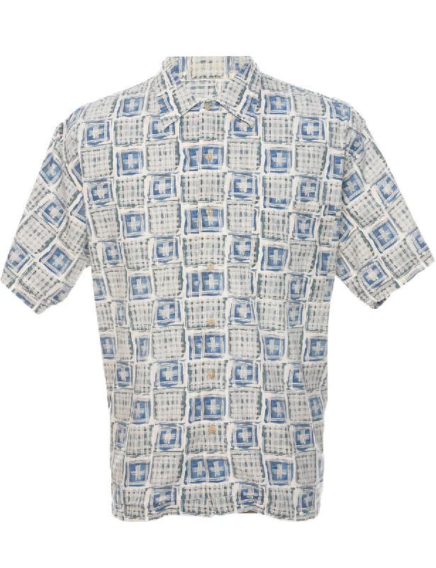 Short Sleeve Hawaiian Shirt - M