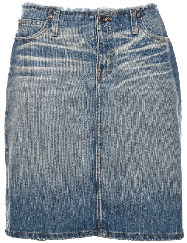 Weekend Deals That Sizzle Pencil Shape Y2K Denim Skirt - M