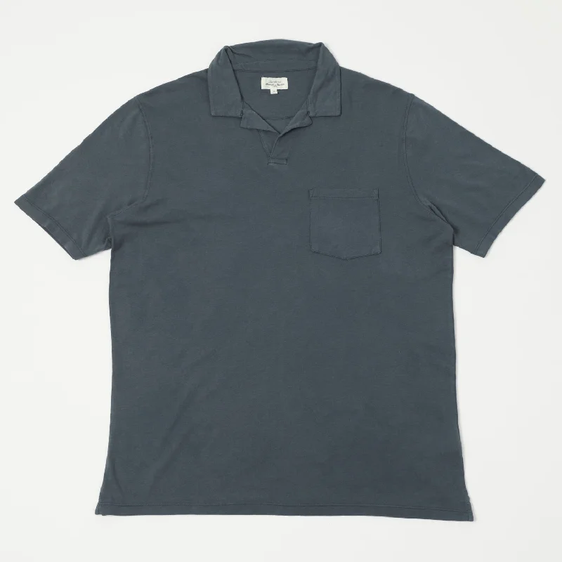 Super Savings Hartford Pique Short Sleeve Polo - Thunder