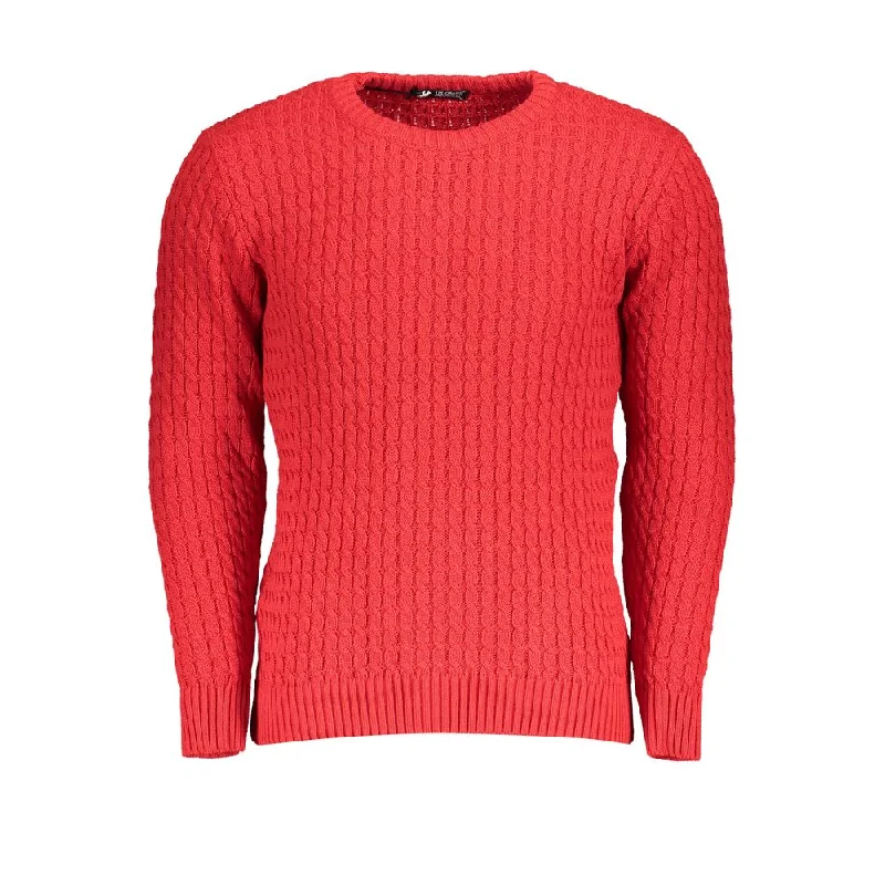 U.S. Grand Polo Elegant Twisted Crew Neck Sweater in Men's