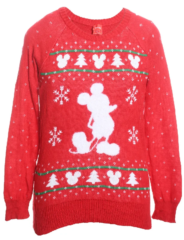 Weekend Discounts Worth Grabbing Red Christmas Jumper - S