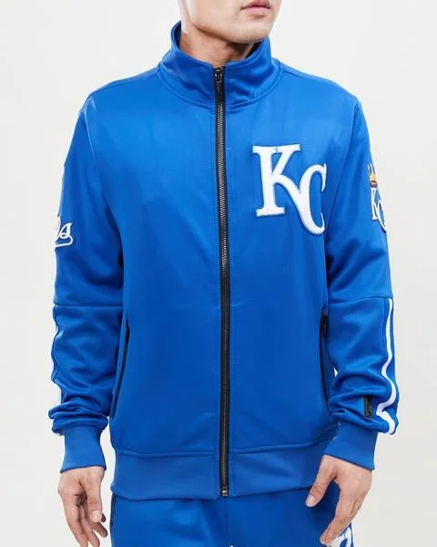 Flash Deal MLB KANSAS CITY ROYALS CLASSIC MEN'S TRACK JACKET (ROYAL BLUE)