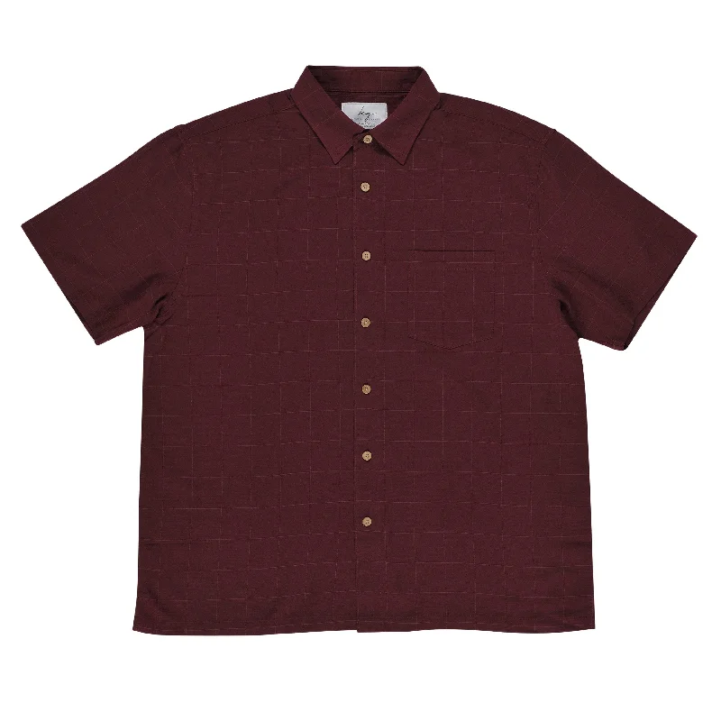 Take Action Bamboo Shirt - Maroon