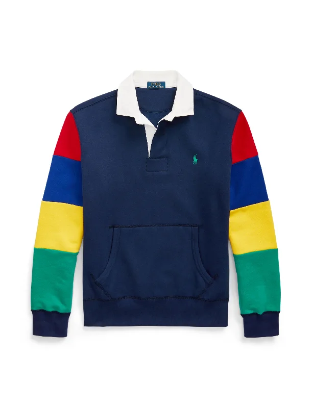 Super Savings Polo Ralph Lauren Rugby Top Navy