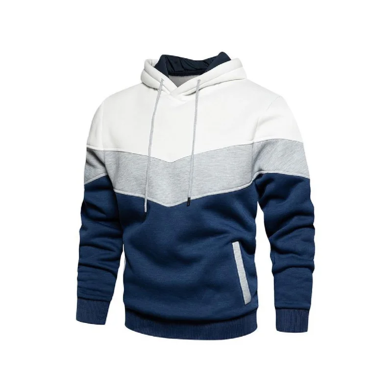 Take Action Hip-Hop Three-Color Hoodie