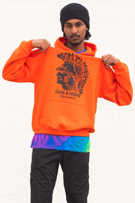Weekend Savings Galore 男士橙色 Trojan 连帽衫