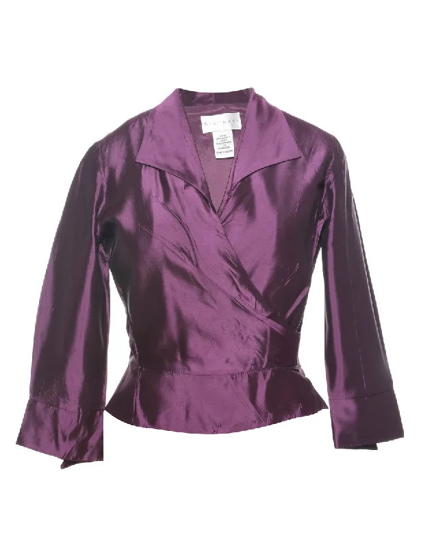 Amazing Value Plum Evening Jacket - M