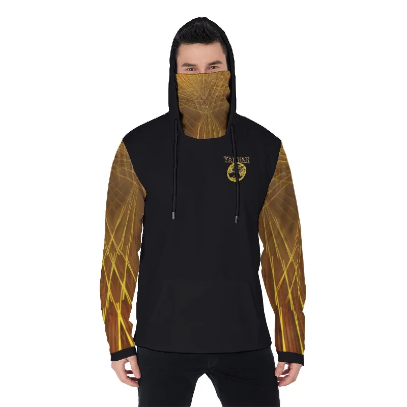 Weekend Discounts Worth Grabbing Yahuah-Tree of Life 02-03 Voltage Men's Designer Pullover Hoodie with Face Mask