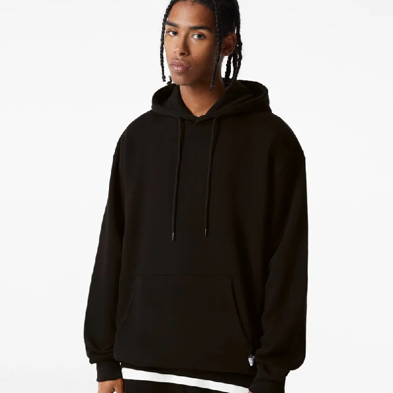 Lowest Price LFT World Edifion Plain Black Fleece Kangaroo Hoodie 10020