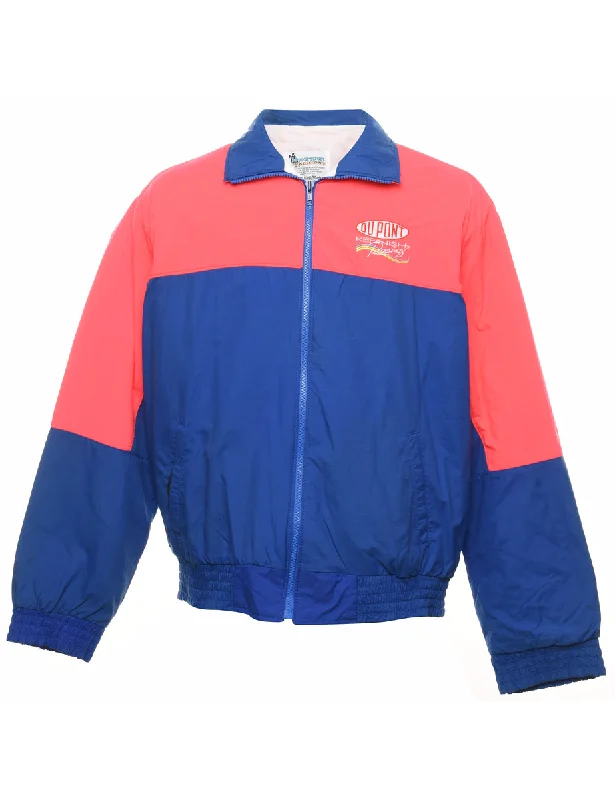 New Arrival Red & Blue Du Pont Nylon Jacket - XL