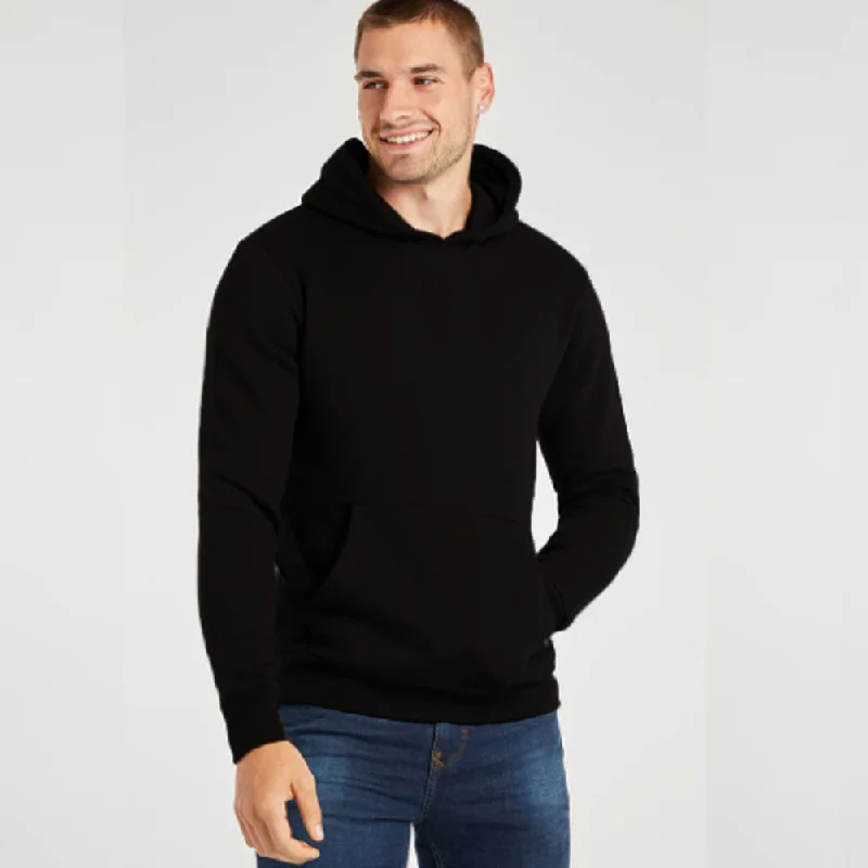 Weekend Savings Fiesta Kangaroo Pocket  Black Fleece Hoodie 12341