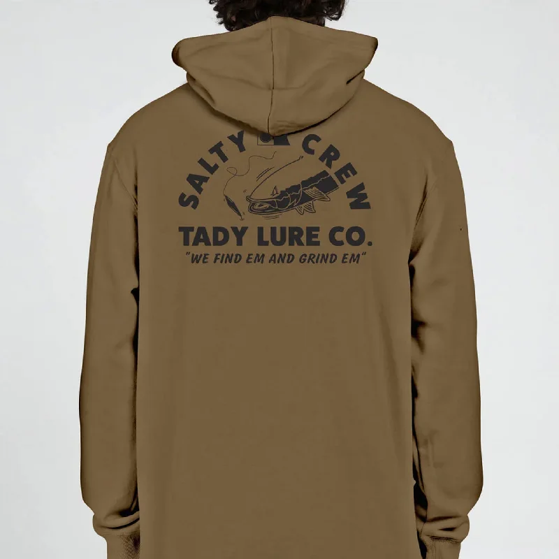 Steal Deal Salty Crew Mens Tady Vintage Hood Fleece - Pigment Straw
