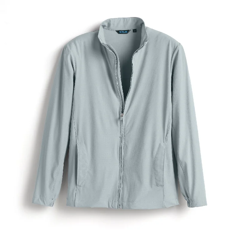 Super Bargain Solid Full-Zip Jacket