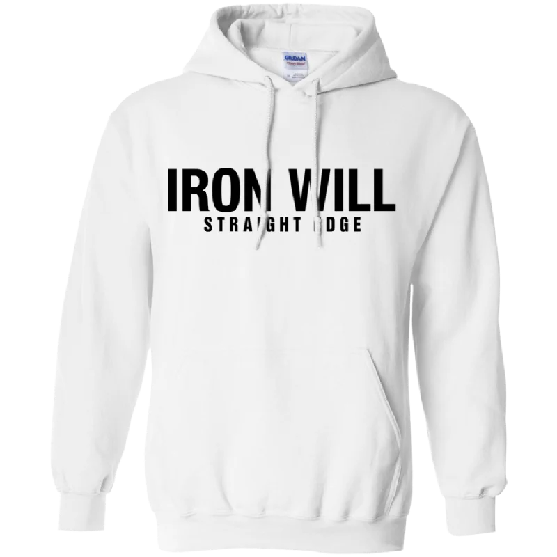 Weekend Specials You Can't Miss Iron Will Straight Edge Hoodie light